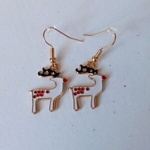 Reindeer Earrings